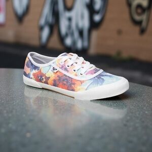 Roxy Floral Multicolor Sneakers